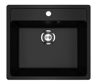 Кухонная мойка Ulgran Classic U-104-344 ультра-чёрный